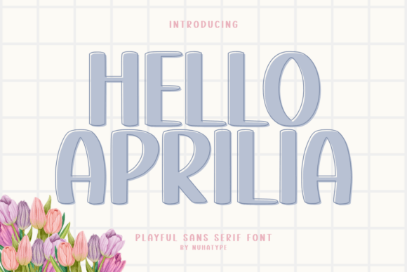 Hello Aprilia Font - Featured Image