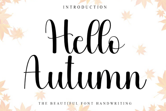 Hello Autumn Font - Featured Image