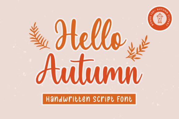 Hello Autumn Font - Featured Image