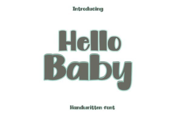 Hello Baby Font - Featured Image
