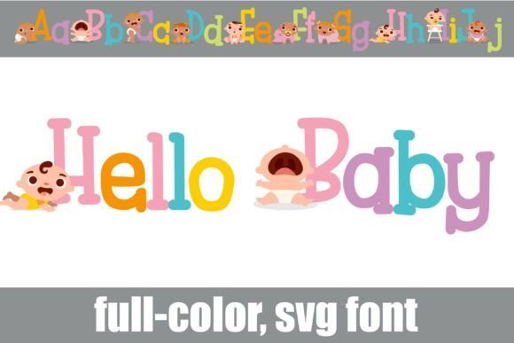Hello Baby Font - Featured Image