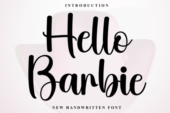 Hello Barbie Font - Featured Image