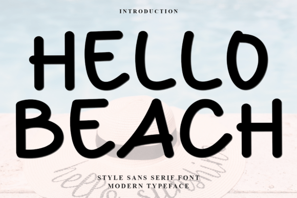 Hello Beach Font - Featured Image
