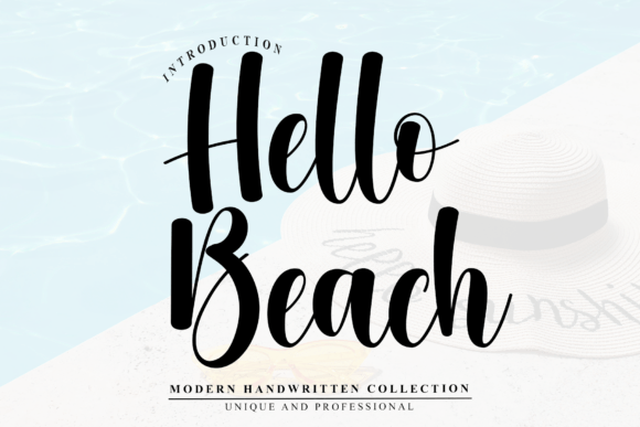 Hello Beach Font - Featured Image