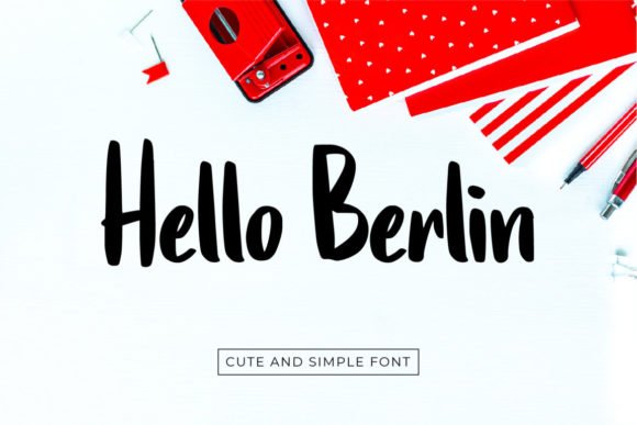 Hello Berlin Font - Featured Image