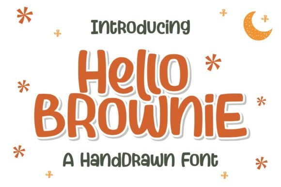 Hello Brownie Font - Featured Image