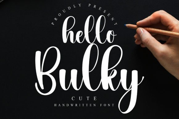 Hello Bulky Font - Featured Image