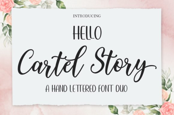 Hello Cartel Story Font - Featured Image