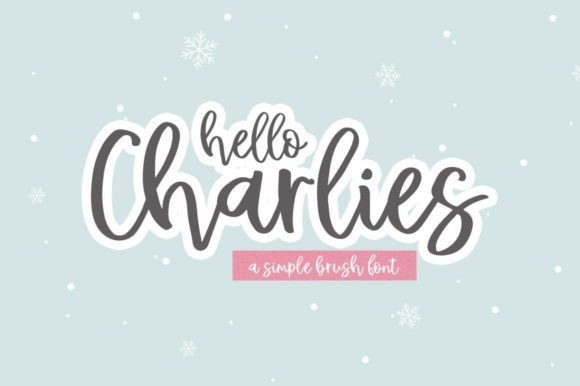 Hello Charlies Font - Featured Image