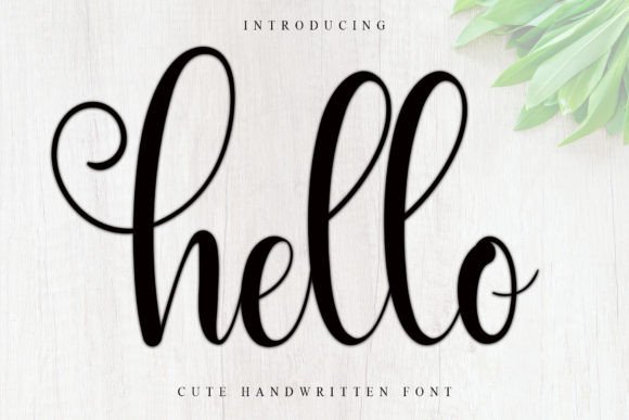 Hello Font - Featured Image