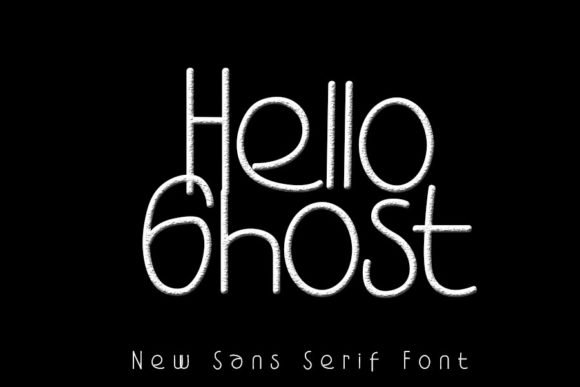 Hello Ghost Font - Featured Image