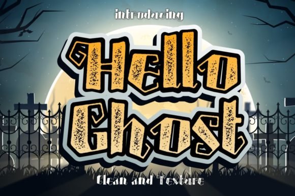 Hello Ghost Font - Featured Image