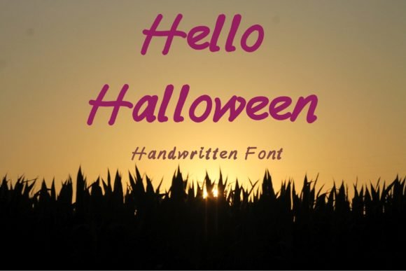 Hello Halloween Font - Featured Image