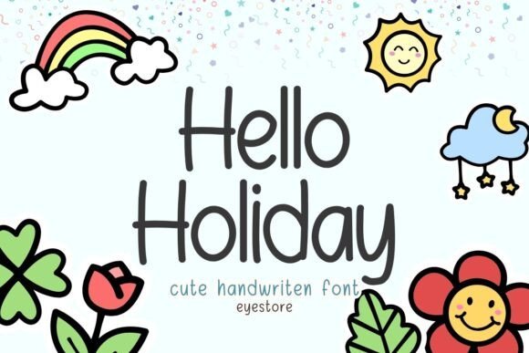 Hello Holiday Font - Featured Image