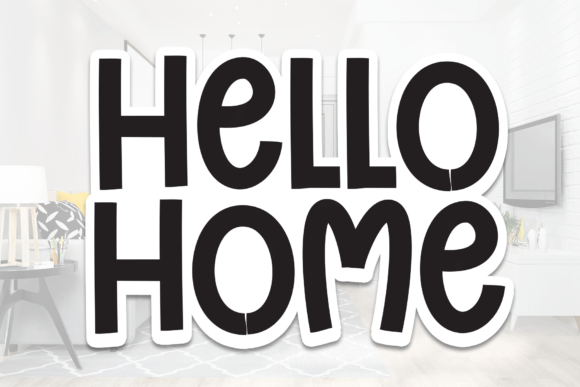 Hello Home Font - Featured Image