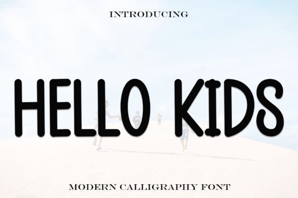 Hello Kids Font - Featured Image