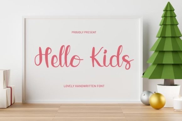 Hello Kids Font - Featured Image