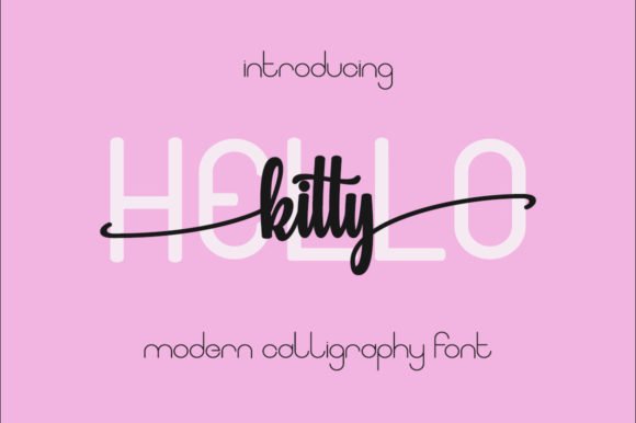 Hello Kitty Font - Featured Image