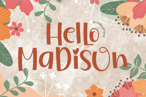 Hello Madison Font - Featured Image