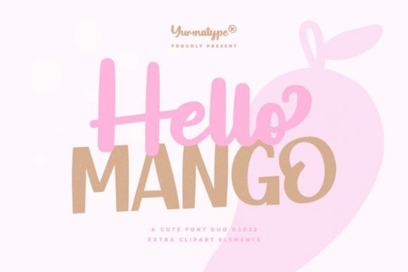 Hello Mango Duo Font - Featured Image