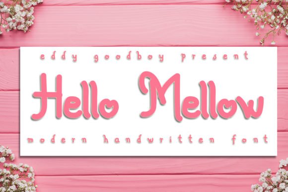 Hello Mellow Font - Featured Image