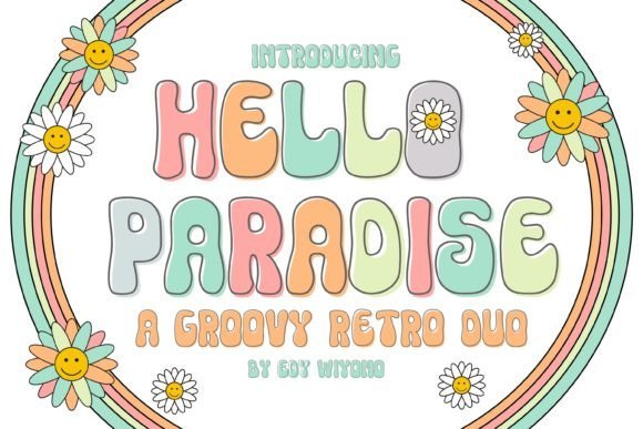 Hello Paradise Font - Featured Image
