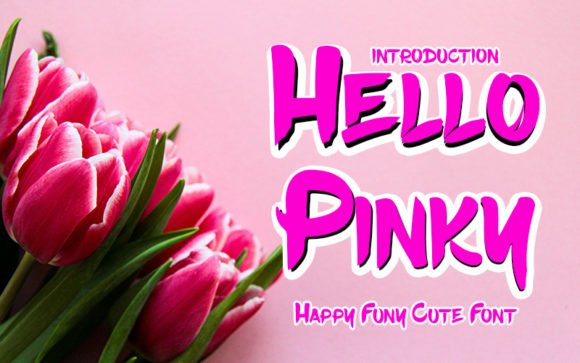 Hello Pinky Font - Featured Image