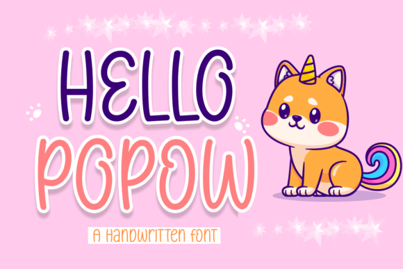 Hello Popow Font - Featured Image