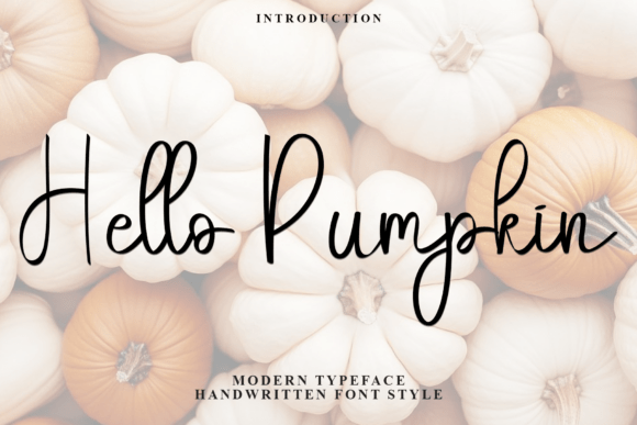 Hello Pumpkin Font - Featured Image