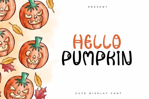 Hello Pumpkin Font - Featured Image