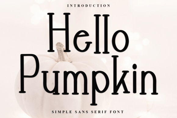 Hello Pumpkin Font - Featured Image