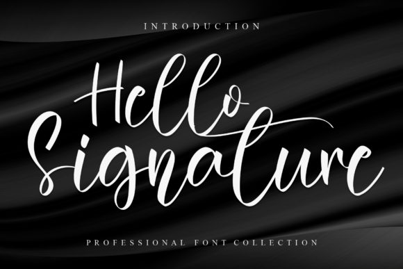 Hello Signature Font - Featured Image