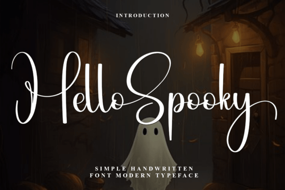 Hello Spooky Font - Featured Image