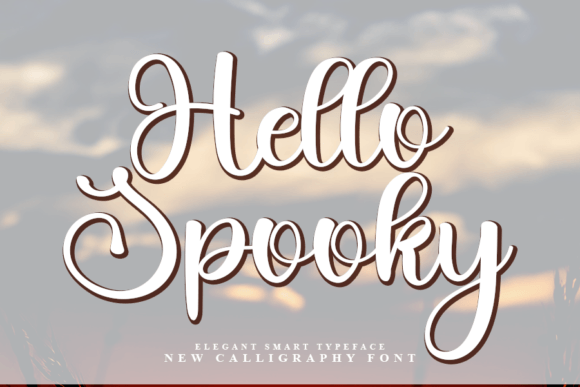 Hello Spooky Font - Featured Image