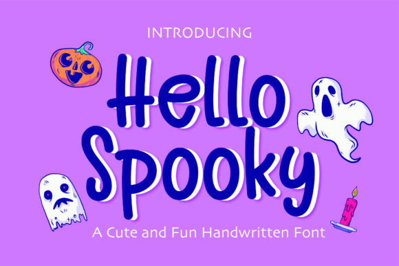 Hello Spooky Font - Featured Image