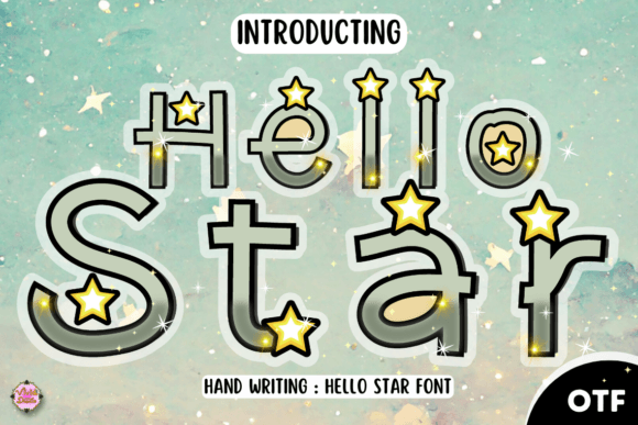 Hello Star Font - Featured Image