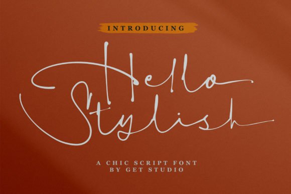Hello Stylish Font - Featured Image