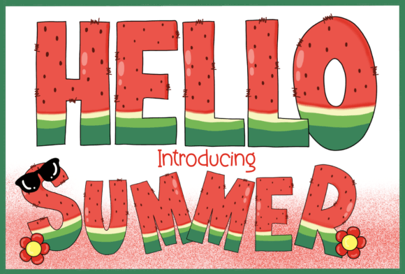 Hello Summer Font - Featured Image