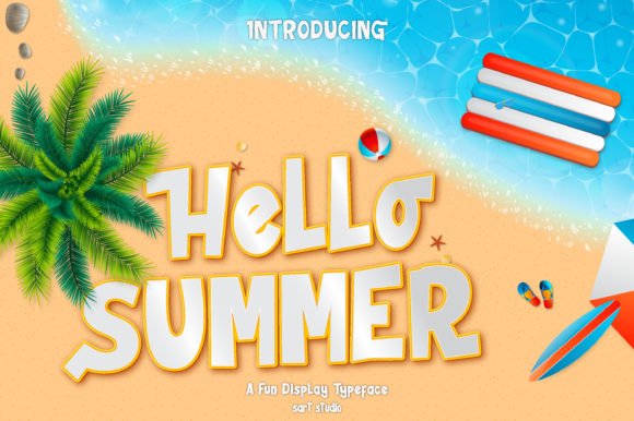 Hello Summer Font - Featured Image