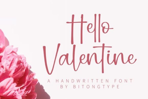 Hello Valentine Font - Featured Image