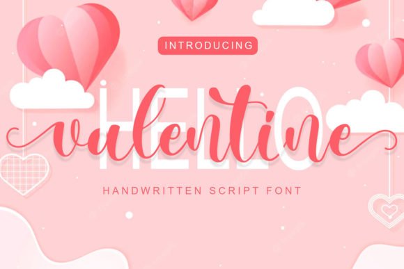 Hello Valentine Font - Featured Image