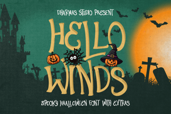 Hello Winds Font - Featured Image
