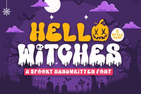 Hello Witches Font - Featured Image