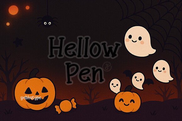 Hellow Pen Font - Featured Image