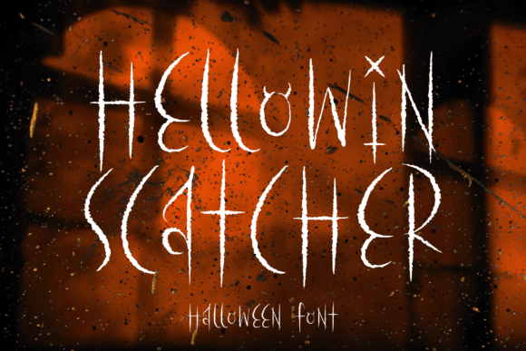 Hellowin Scatcher Font - Featured Image