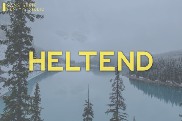 Heltend Font - Featured Image