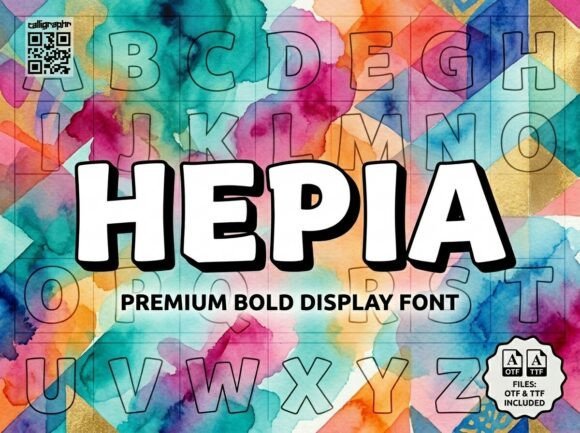 Hepia Font - Featured Image