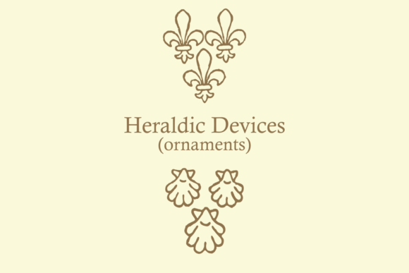 Heraldic Devices Premium Font - Featured Image