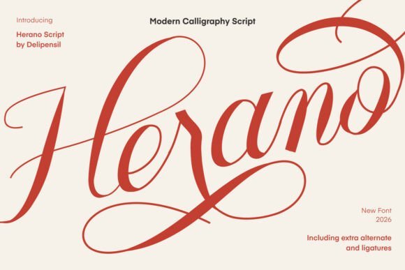 Herano Font - Featured Image