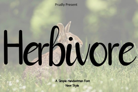 Herbivore Font - Featured Image
